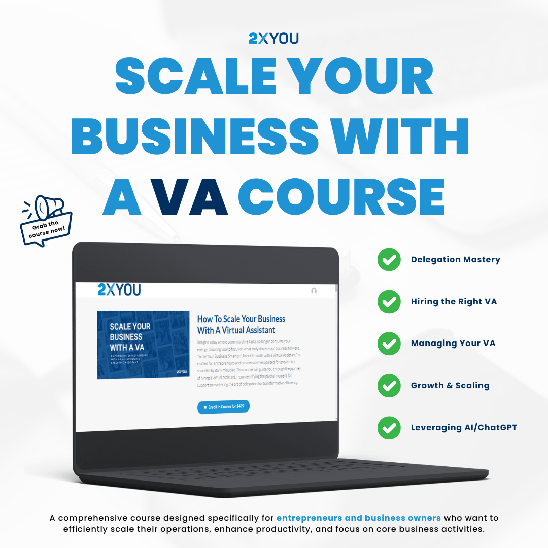 Scale Your Business with a Virtual Assistant Course